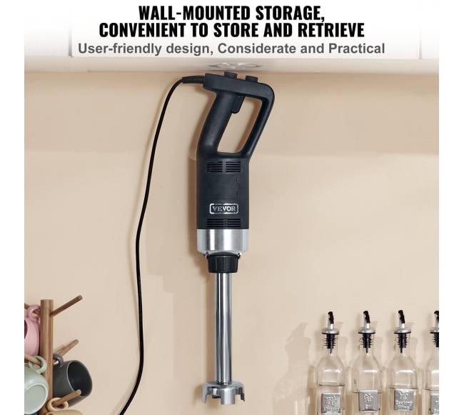 Komercinis rankinis maišytuvas, 750W, kintamo greičio5