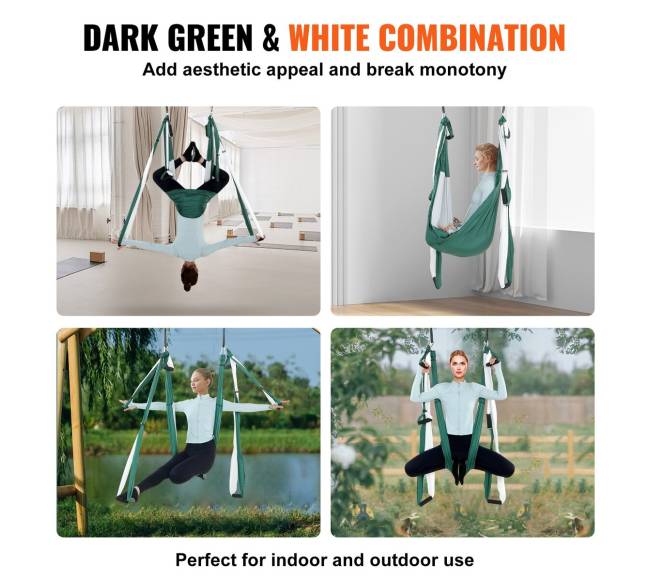 Aerijos jogos sūpynių rinkinys, žaliabalta5