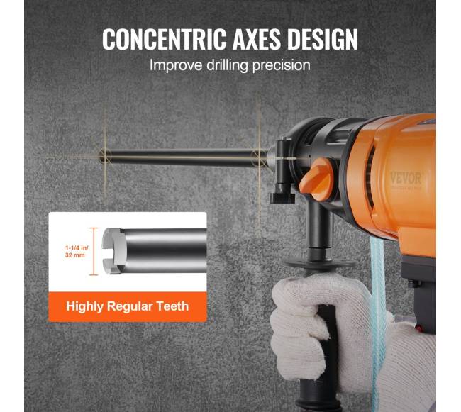 Betono deimantinė grunto grąžtas 32 mm, 355 mm2