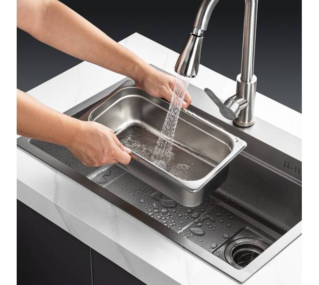 8 vnt. 13 dydžio nerūdijančio plieno indų rinkinys7