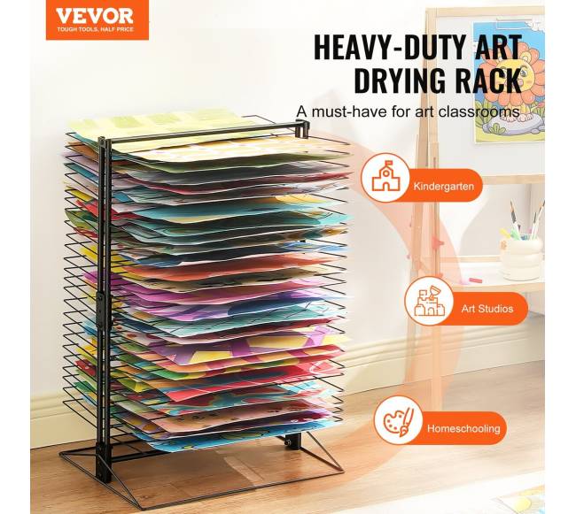 Stovas džiovinimui su 50 nuimamų lentynų1