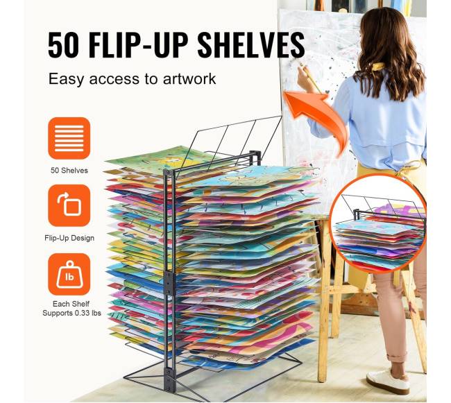 Stovas džiovinimui su 50 nuimamų lentynų3