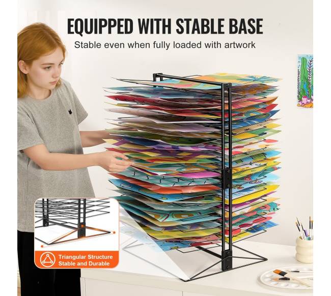 Stovas džiovinimui su 50 nuimamų lentynų4