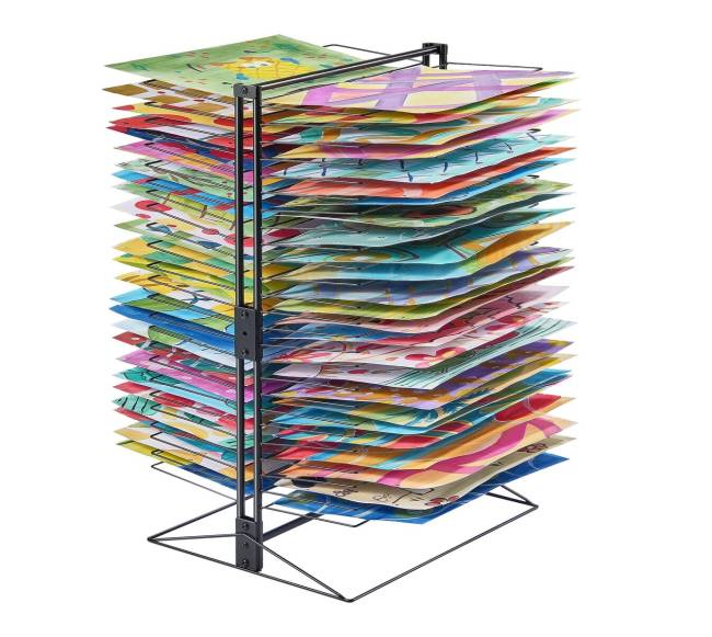 Stovas džiovinimui su 50 nuimamų lentynų8