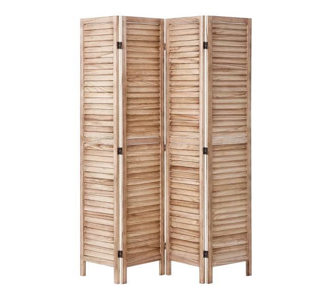 Medinė keturių dalių kambario pertvara8