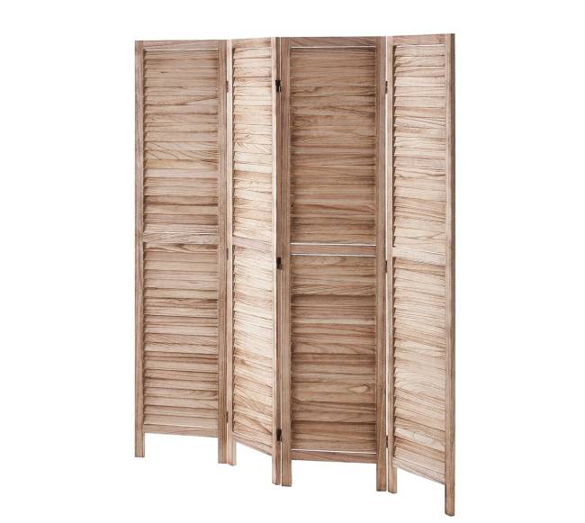 Medinė keturių dalių kambario pertvara10