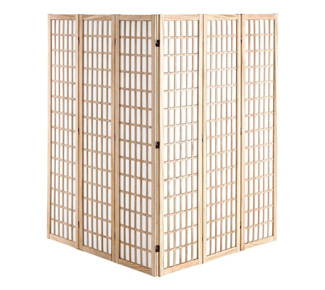 Japoniška kambario pertvara 6 panelių9
