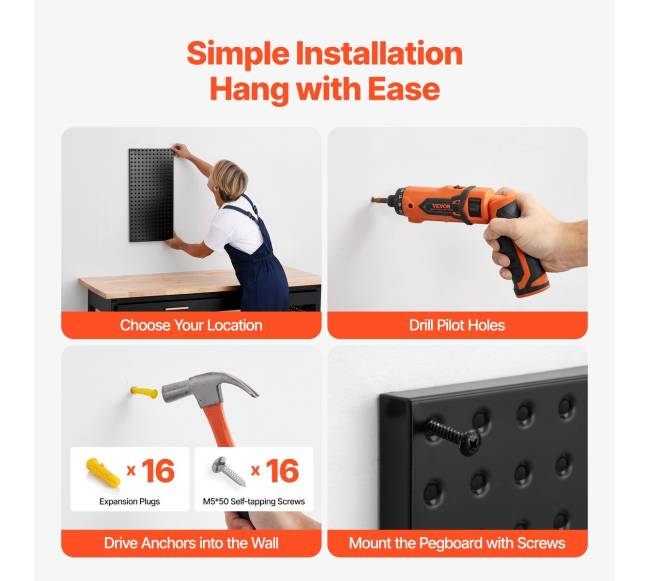 Metalinės skylių plokštės garažui 4 vnt.5