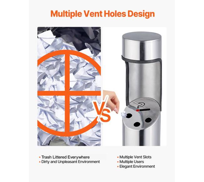 Nerūdijančio plieno cigarečių nuorūkų talpykla2