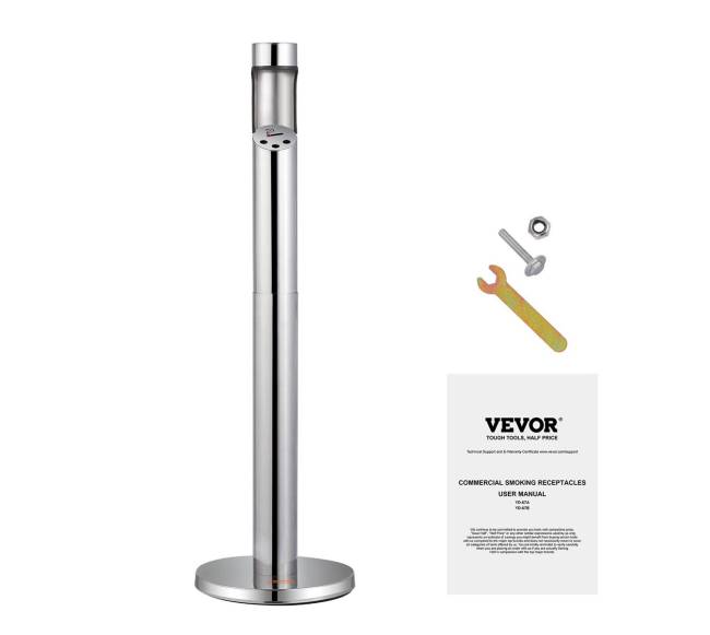 Nerūdijančio plieno cigarečių nuorūkų talpykla8