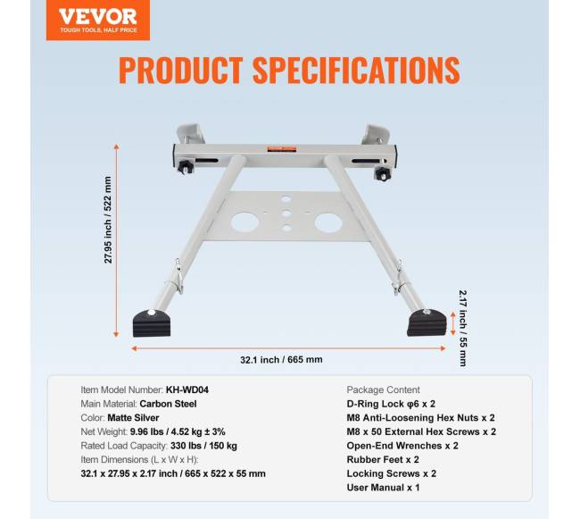 Kopėčių stabilizatoriaus reguliuojamos kojos6