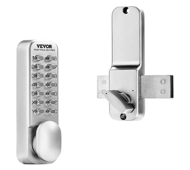 Mechaninė raktinė durų spyna su 14 mygtukų8