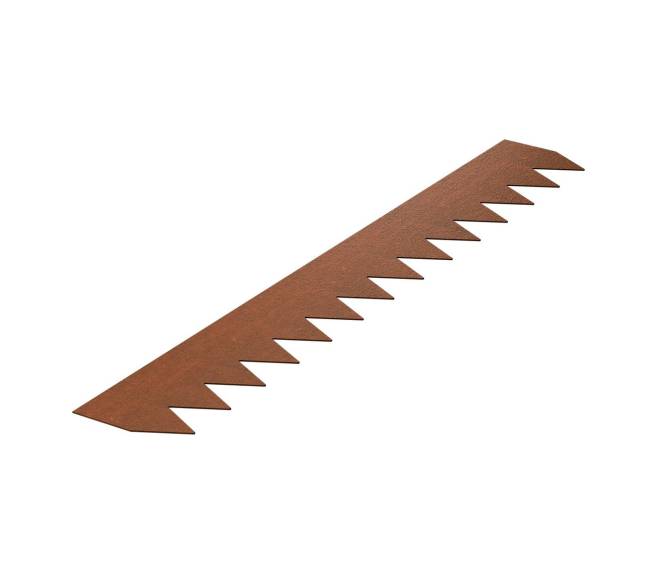 Plieninės kraštų juostos sodui 6 vnt 1 metras8