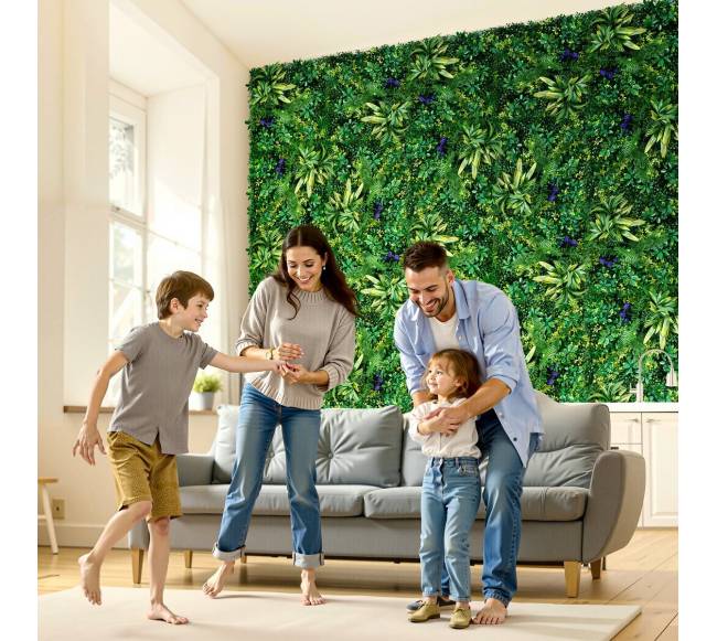 Dirbtinės žolės sienų plokštės 8 vnt7