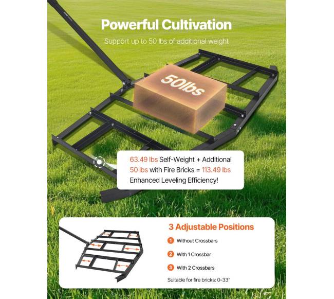 Plieninis vilktis žvyrui ATV UTV 215 cm3