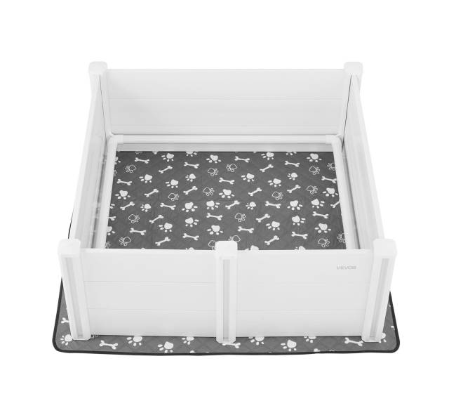 Šuniukų boksas su reguliuojamomis durelėmis, 1220x1220x460 mm8