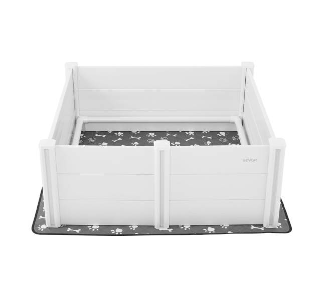 Šuniukų boksas su reguliuojamomis durelėmis, 1220x1220x460 mm9