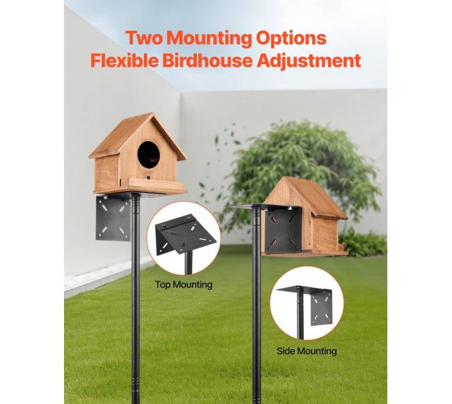 Lauko paukščių lesyklos stovas, 4 kabliai3