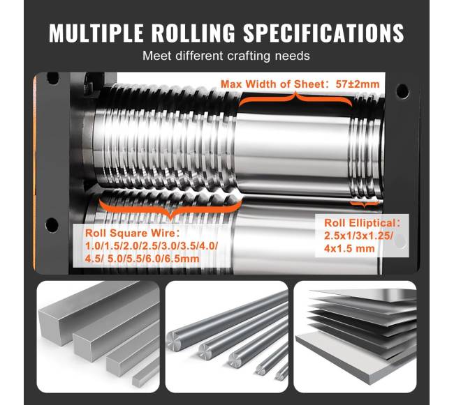 Juvelyrikos volavimo malūnėlis 57 mm2