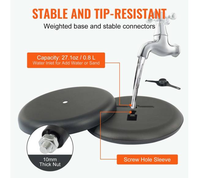 Reguliuojamas stovas plakatams 11x17 juodas3