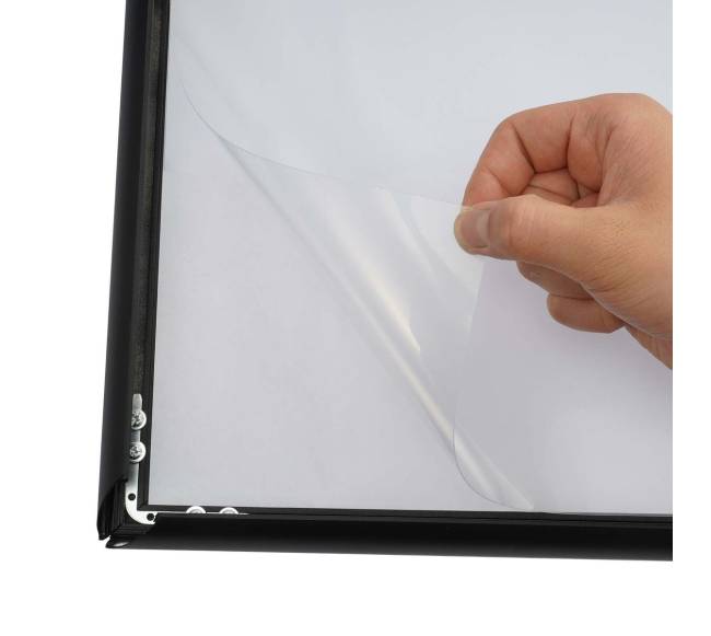 Reguliuojamas stovas plakatams 11x17 juodas9