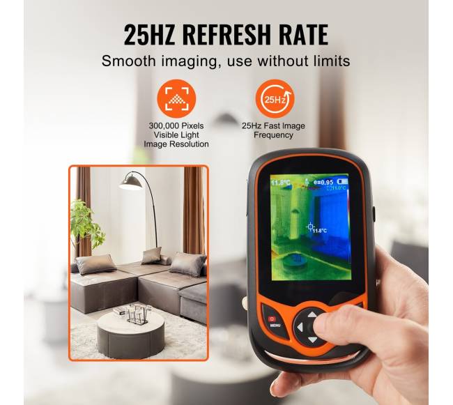 Kišeninė termovizorinė kamera su IR ir WiFi3