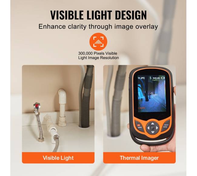 Kišeninė termovizorinė kamera su IR ir WiFi4