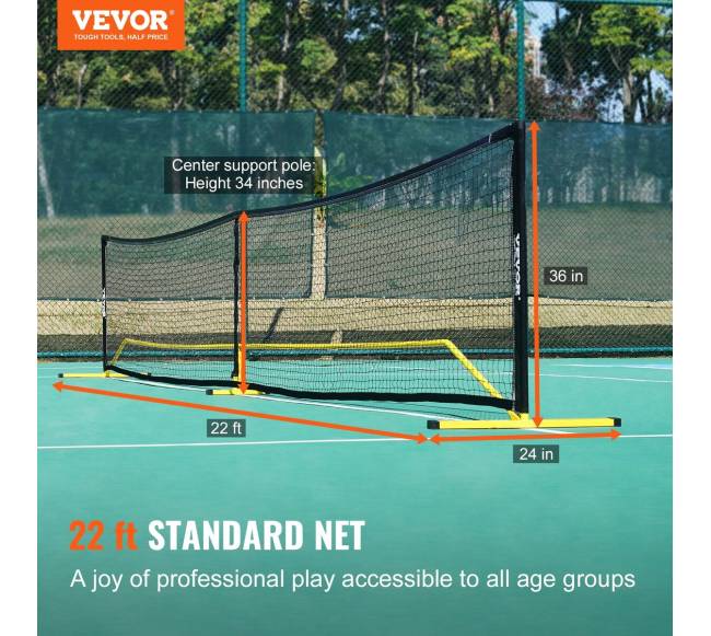 Nešiojama Piklbolo tinklo sistema1