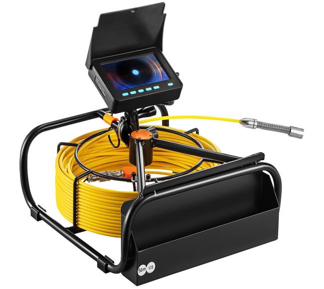 Kanalizacijos kamera su 50 m kabeliu ir 6 LED8