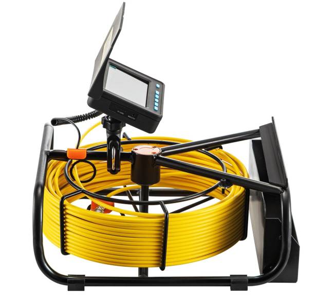 Kanalizacijos kamera su 50 m kabeliu ir 6 LED9