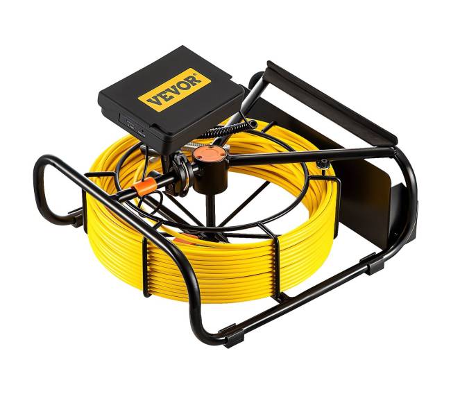 Kanalizacijos kamera su 30 m kabeliu ir 4,3” ekranu0