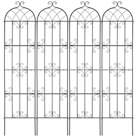 Metalinė sodo atrama vijokliniams augalams 220x51 cm0