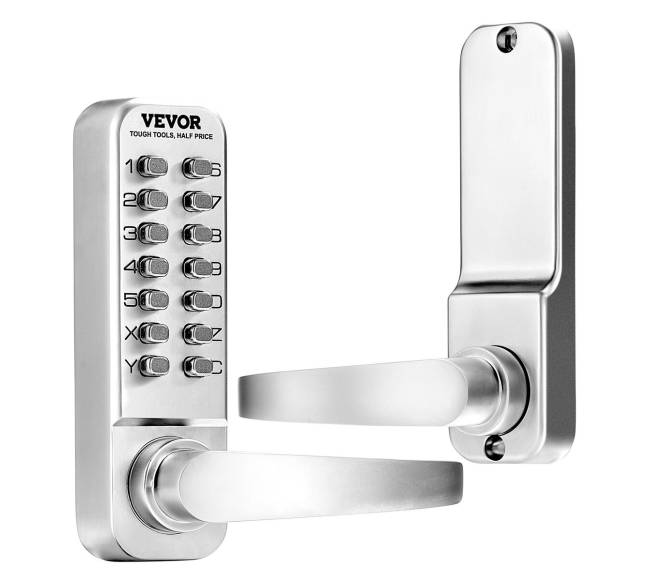 Mechaninė durų spyna be raktų įvedimo8