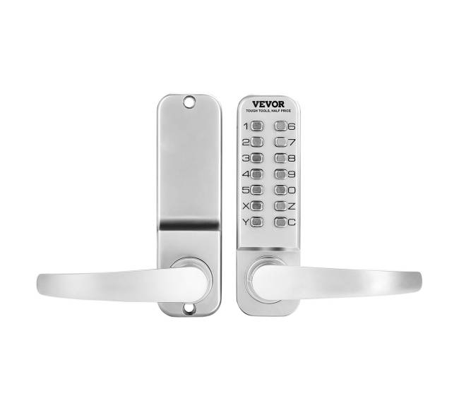 Mechaninė durų spyna be raktų įvedimo9