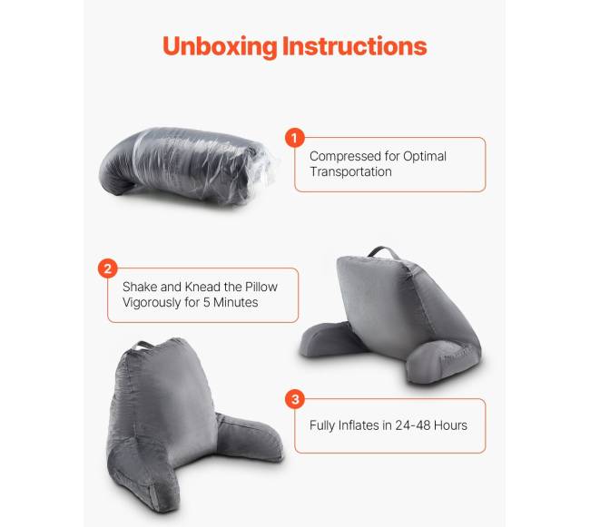 Didžioji pagalvė skaitymui su atminties puta1