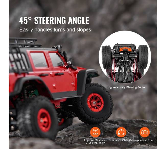 Nuotolinio valdymo automobilis 4WD vaikams2