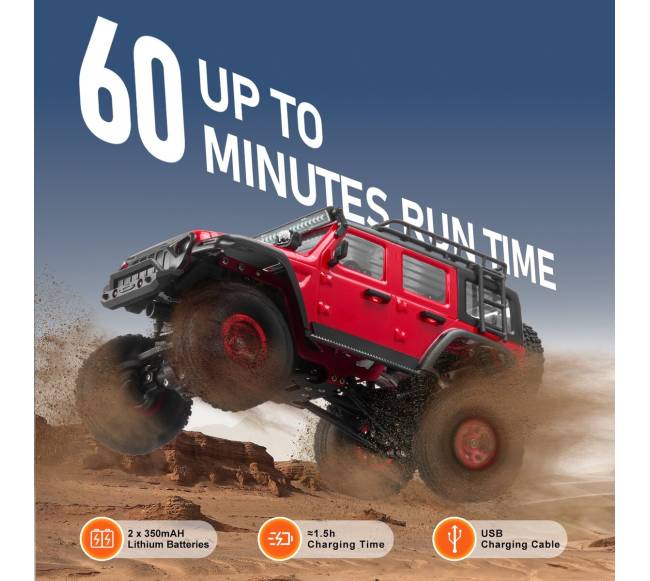 Nuotolinio valdymo automobilis 4WD vaikams4