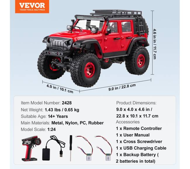 Nuotolinio valdymo automobilis 4WD vaikams6