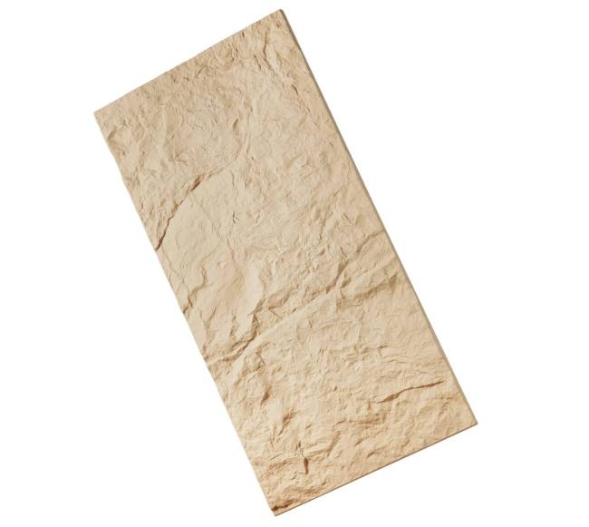 3D sienų plokštės 4 vnt 120x60 cm akmens imitacijos geltonos8