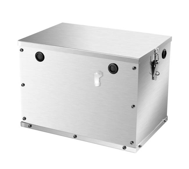 Baterijų dėžė Group 2431 iš aliuminio legiruoto plieno0