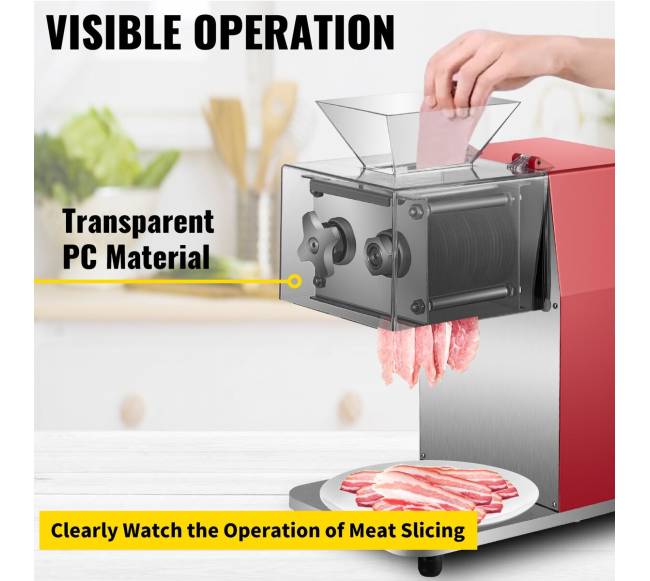 Komercinė mėsos pjaustymo mašina, 250 kgval. 850W1