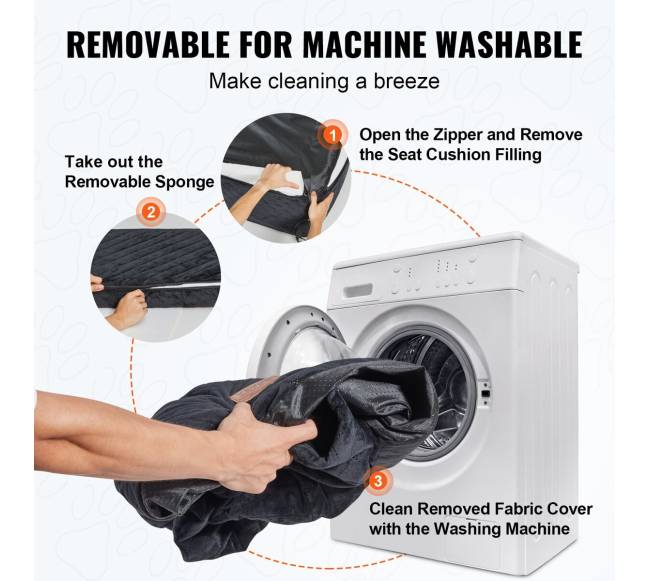 Šuns kėdutė automobiliui iki 25 kg, juoda4