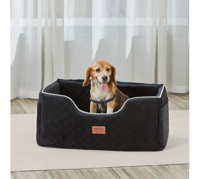 Šuns kėdutė automobiliui iki 25 kg, juoda7