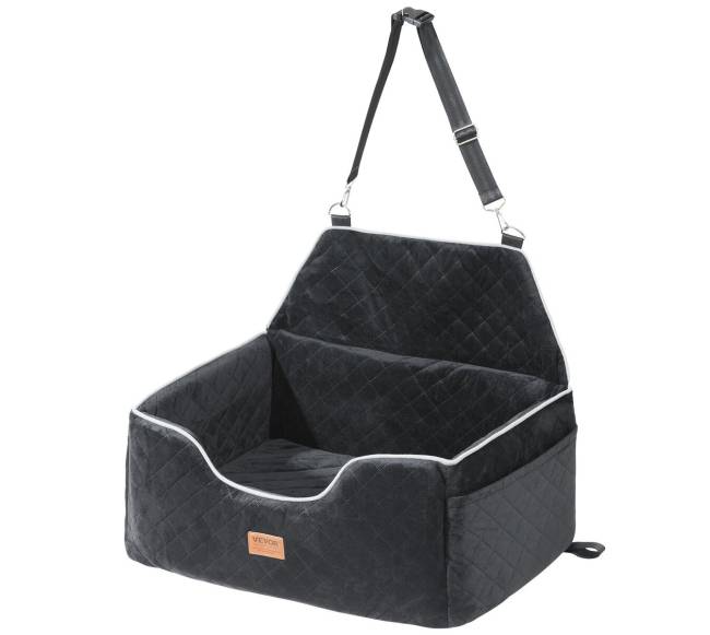 Šuns kėdutė automobiliui iki 25 kg, juoda8