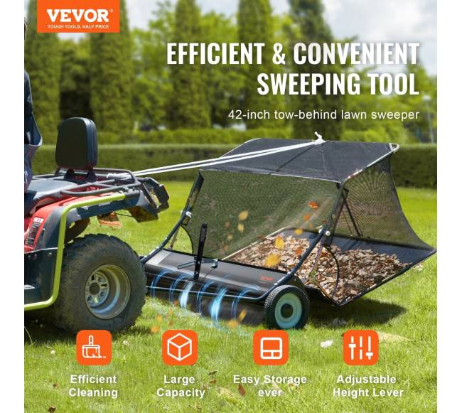 Vejos šlavėjas 42 colių su rinktuvu1