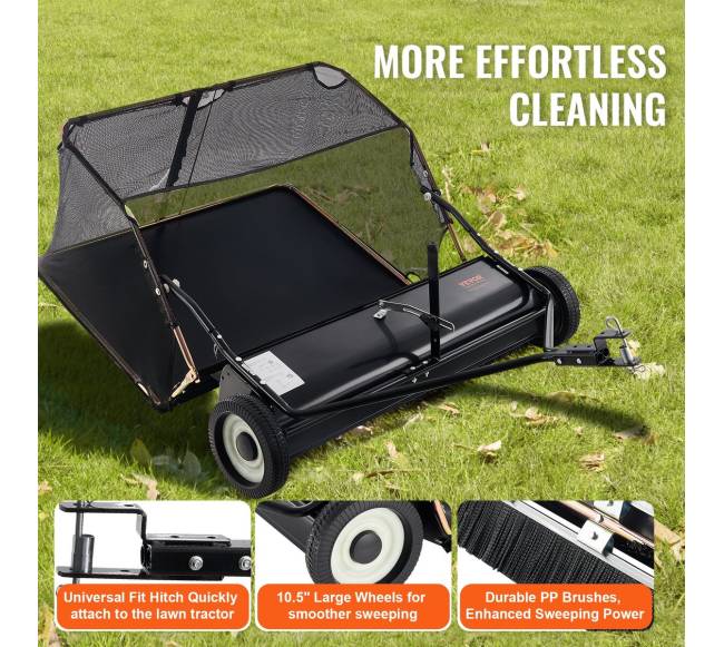 Vejos šlavėjas 42 colių su rinktuvu3