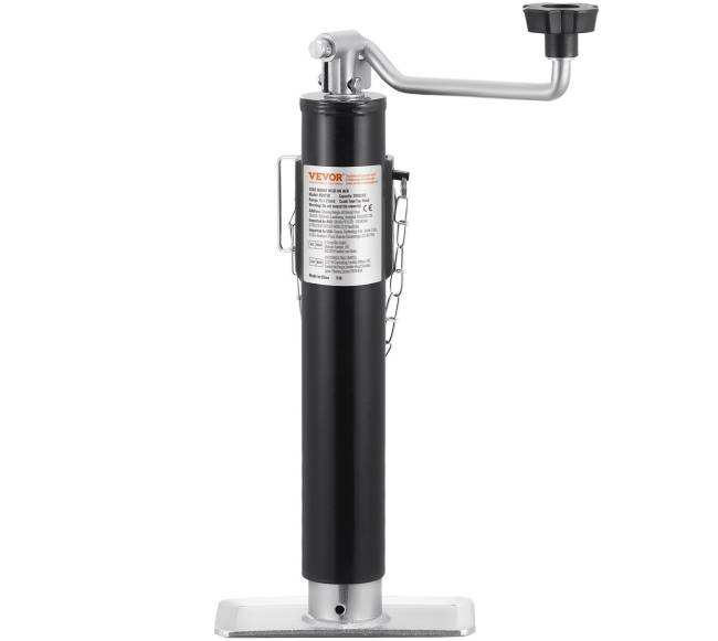 Priekabos domkratas suvirinamu vamzdiniu laikikliu10