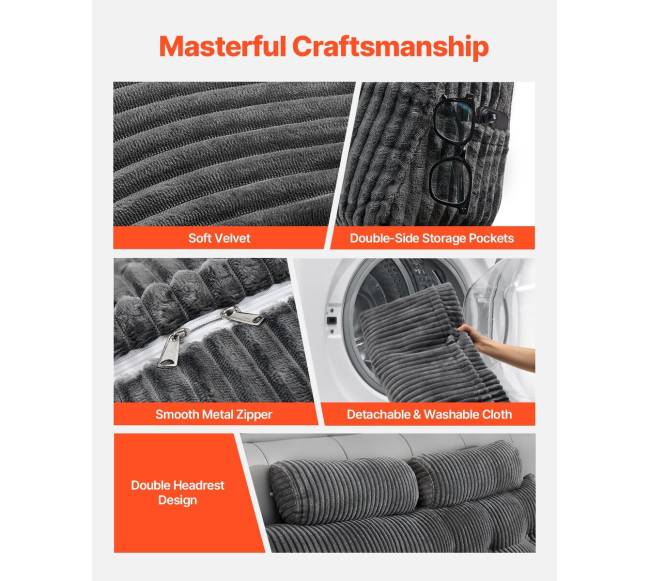 Apmuša queen su 2 kišenėmis ir galvūgaliais2