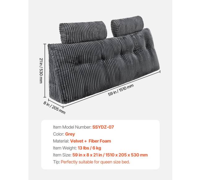 Apmuša queen su 2 kišenėmis ir galvūgaliais6