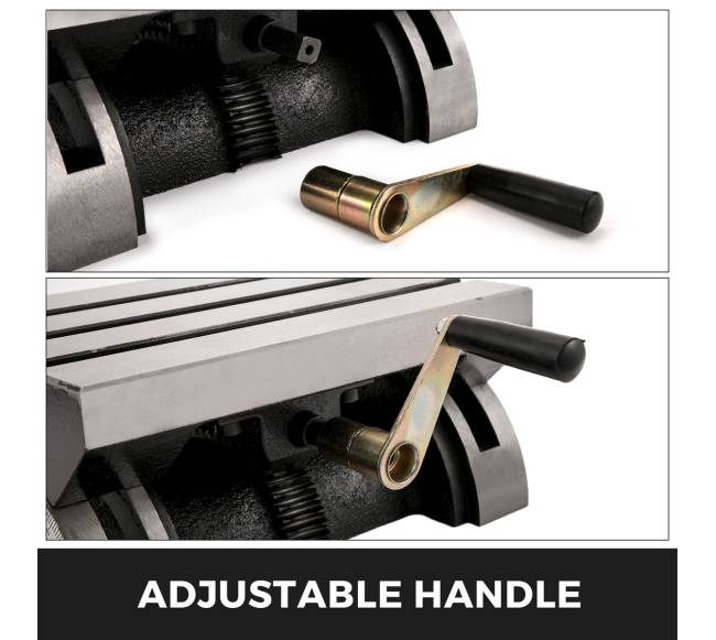 Pakreipiamas frezavimo stalas 18x13cm 0-403